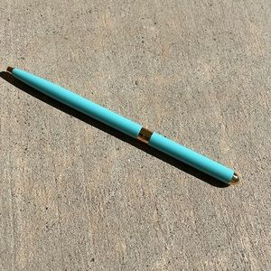Authentic Tiffany & Co. Ball Point Tiffany Blue Lacquer Purse Pen